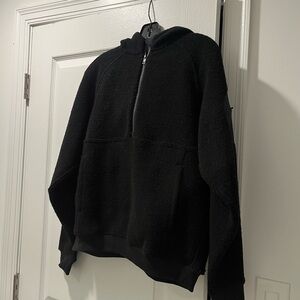 Outdoor Voices Black Megafleece Jacket